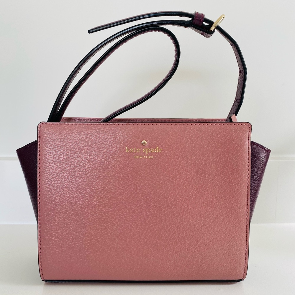 Kate Spade Small Crossbody Bag in Purple and Mauve